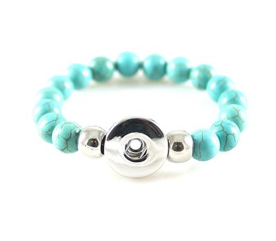 Clicks Sieraden Clicks kralenarmband turquoise