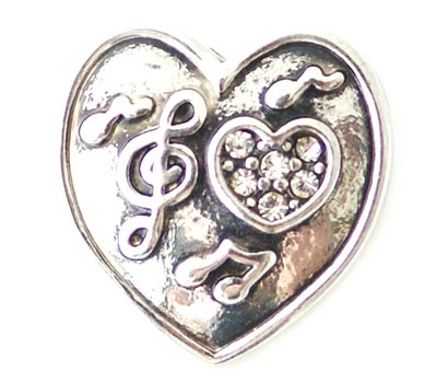 Clicks / Chunks Click love music zilver