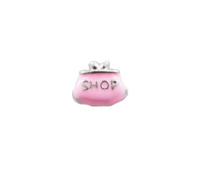 Floating Charms. Floating locket charm portemonnee voor de memory locket