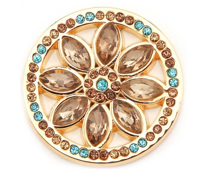Munt voor Muntketting Beautiful goud