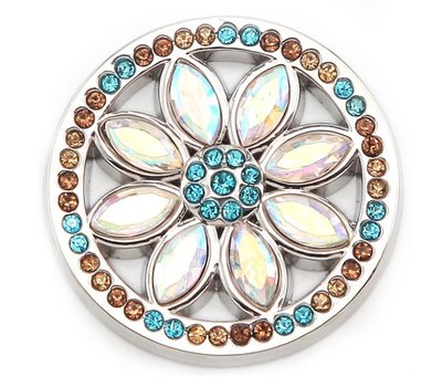 Munt voor Muntketting Beautiful zilver