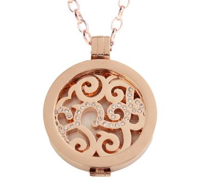 Complete Muntketting Vintage Rose goud