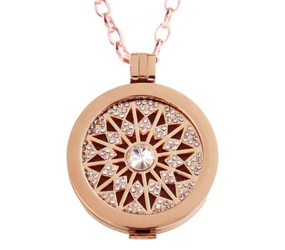 Complete Muntketting Star Flake Rose goud