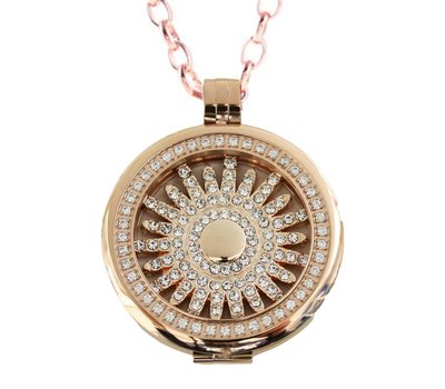 Complete Muntketting Sun Rose goud