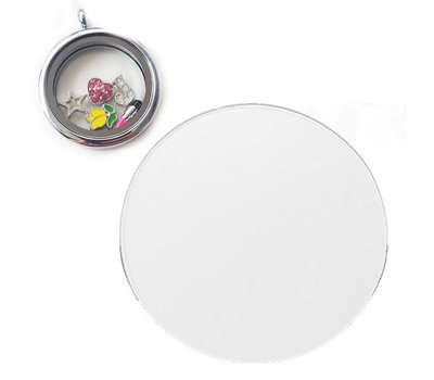 Floating locket discs Memory locket anti overlap disk large
