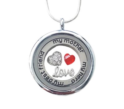 Moederdag cadeau Memory locket Ketting Mijn Moeder