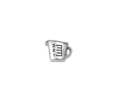 Floating Charms. Floating charm maatbeker zilver voor de memory locket