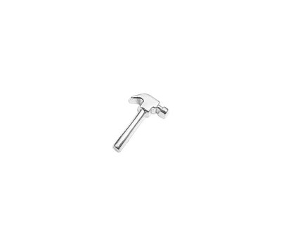 Floating Charms. Floating charm hamer zilver voor de memory locket