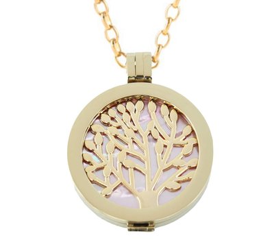 Complete Muntketting Pink Pearl Family Tree Goud