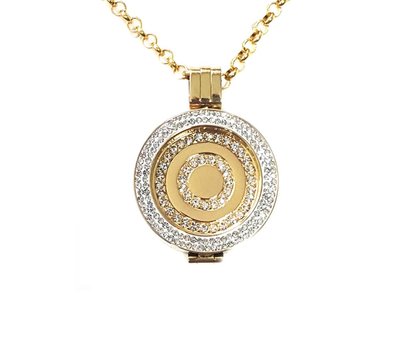 Complete Muntketting Maxima smal goud