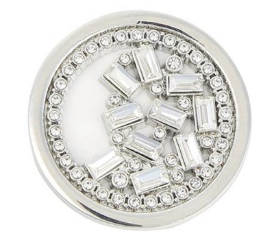 Munt voor Muntketting Puzzel zilver