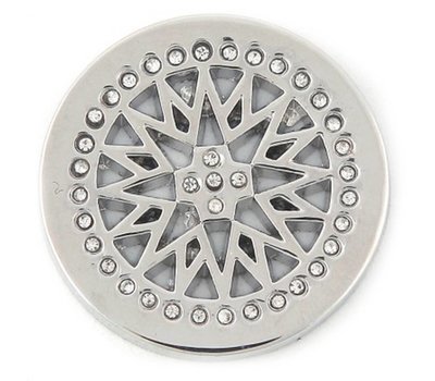 Munt voor Muntketting Star heaven zilver