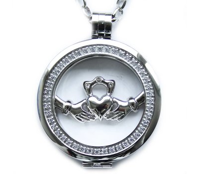 Complete Muntketting Open Forever love zilver