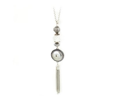 Clicks Sieraden Clicks ketting Yasmin zilver