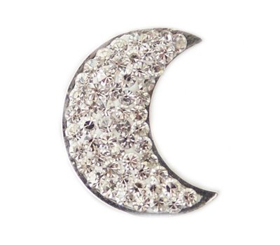 Clicks en Chunks | Click maan crystals zilver voor clicks sieraden