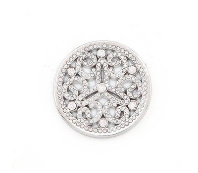 Munt voor Muntketting Sunny smal zilver