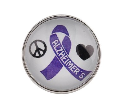 Clicks / Chunks Click Alzheimer ribbon