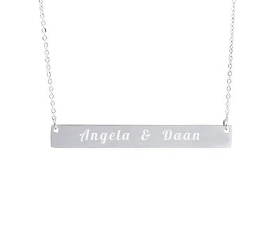 Ketting Graveren Barketting Zilver Graveren