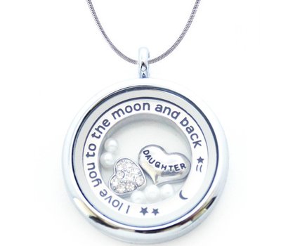 Complete Memory locket Memory locket Ketting moeder en dochter