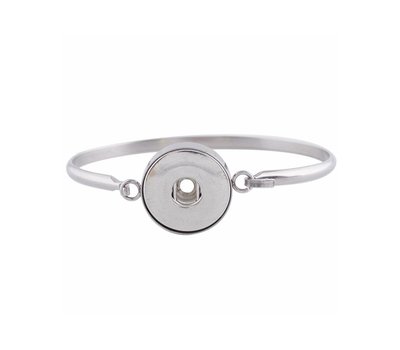 Clicks Sieraden Slavenarmband click rvs zilver