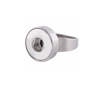 Clicks Sieraden Clicks ring rvs zilver