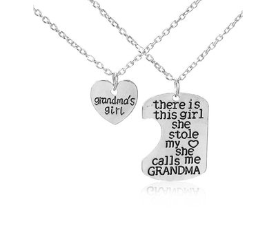 Moederdag cadeau Ketting grandma's girl