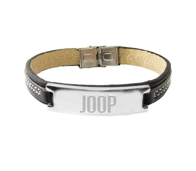 Armband Graveren Tekst graveren op Naam Armband Nice van leer en Roestvrij staal