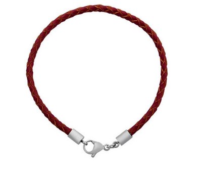 Armband voor Bedels Bedelarmband leer licht bruin