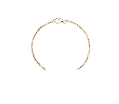 Sieraden met naam Rosé Gouden Armband voor Armband met Naam