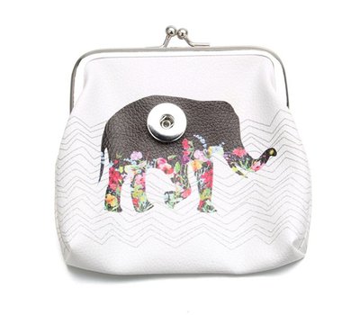 Clicks Sieraden Knip portemonnee olifant