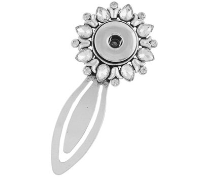 Clicks Sieraden Click boekenlegger flower crystal