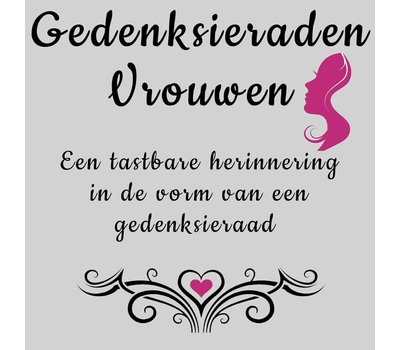 Gedenksieraden voor vrouwen