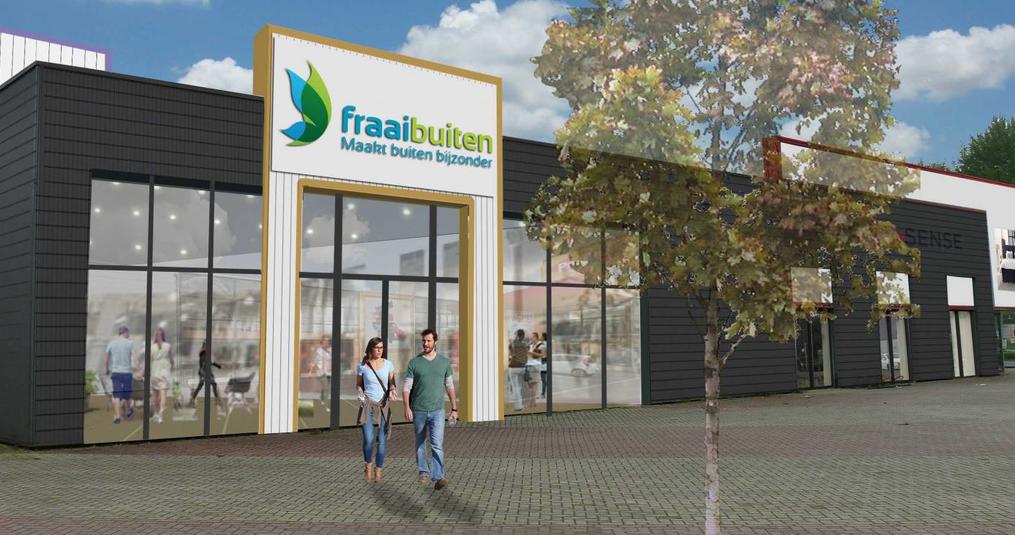 Nieuwe showroom voor Fraai Buiten