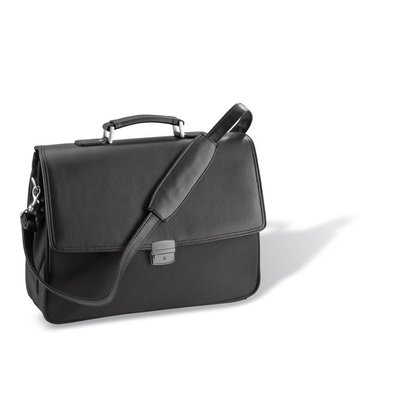 Aktetas/laptoptas 15" inch met handvat en verstelbare schouderriem