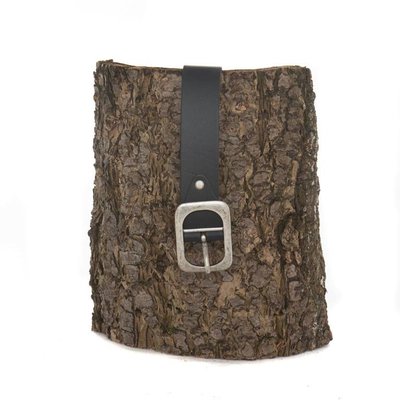Leren riem 4 cm met nikkelvrije gesp