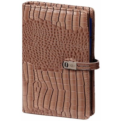 Kalpa Kalpa Personal - Standaard organizer Gloss Croco taupe