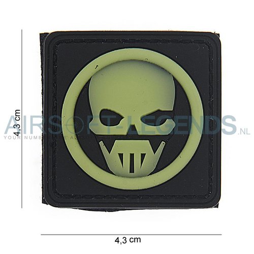 101Inc. 101Inc. Ghost 3D Rubber Patch Black 101Inc. 101Inc. Ghost 3D Rubber Patch Black