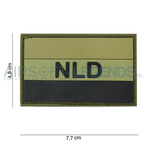 101Inc. 101Inc. NLD Rubber Patch Green/Black 101Inc. 101Inc. NLD Rubber Patch Green/Black