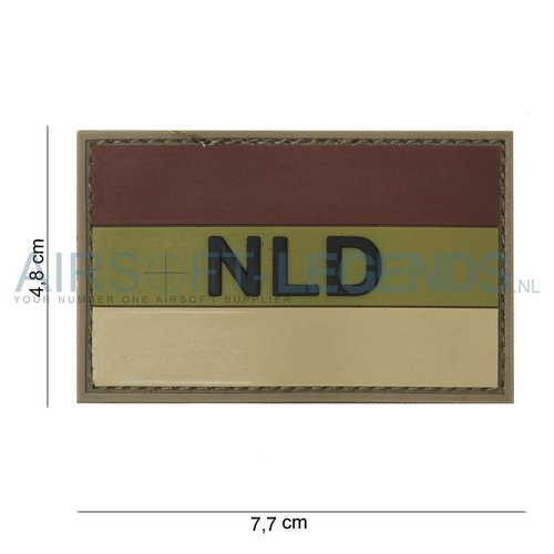 101Inc. 101Inc. NLD Rubber Patch Brown/Ecru 101Inc. 101Inc. NLD Rubber Patch Brown/Ecru