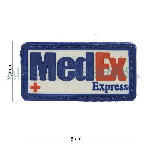 JTG JTG MedEx Rubber Patch Fullcolor JTG JTG MedEx Rubber Patch Fullcolor