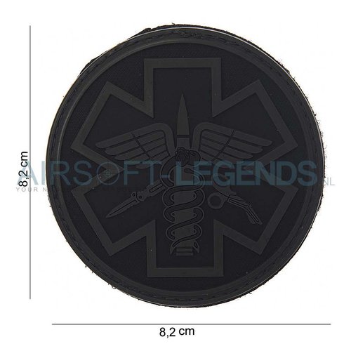 101Inc. 101Inc. Para Medic Rubber Patch Black 101Inc. 101Inc. Para Medic Rubber Patch Black