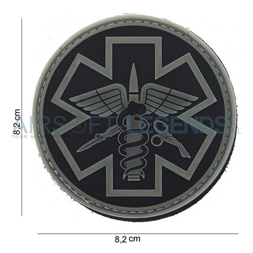 101Inc. 101Inc. Para Medic Rubber Patch Black/Grey 101Inc. 101Inc. Para Medic Rubber Patch Black/Grey