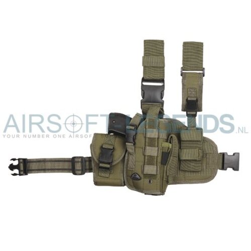 101Inc. 101Inc Molle leg Holster Right (Several camo's) 101Inc. 101Inc Molle leg Holster Right (Several camo's)