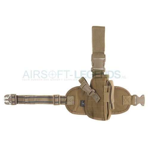 Invader Gear Invader Gear Drop Leg Holster Coyote Invader Gear Invader Gear Drop Leg Holster Coyote