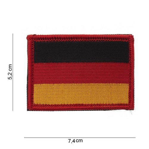 101Inc. 101Inc. Duitse vlag Patch van stof met Velcro 101Inc. 101Inc. Duitse vlag Patch van stof met Velcro