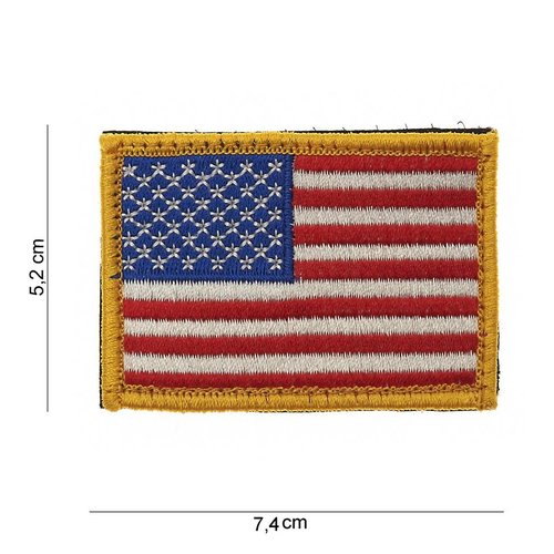 101Inc. 101Inc. US Vlag Yellow | Stof met Velcro 101Inc. 101Inc. US Vlag Yellow | Stof met Velcro