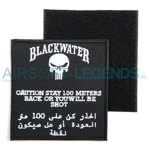 101Inc. 101Inc Blackwater Patch 100mtr warning 101Inc. 101Inc Blackwater Patch 100mtr warning