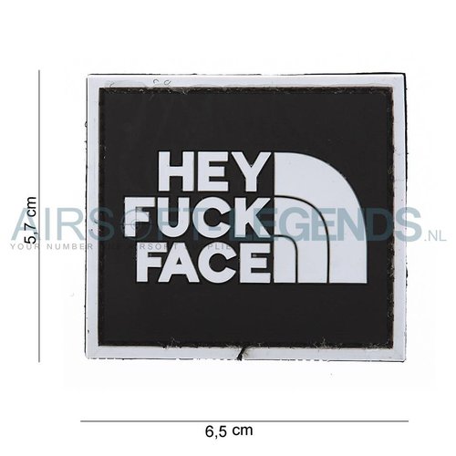 101Inc. 101Inc Hey Fuck Face Patch 101Inc. 101Inc Hey Fuck Face Patch
