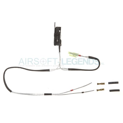 King Arms King Arms Silver Cord & Switches Set G36 Front Wiring King Arms King Arms Silver Cord & Switches Set G36 Front Wiring
