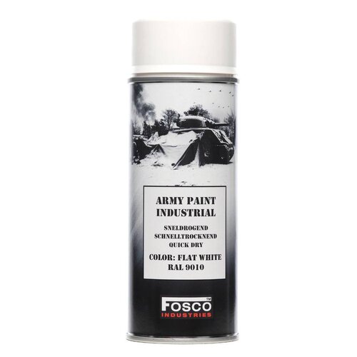 Fosco Fosco Army Paint 400ml - Flat White RAL9010 Fosco Fosco Army Paint 400ml - Flat White RAL9010